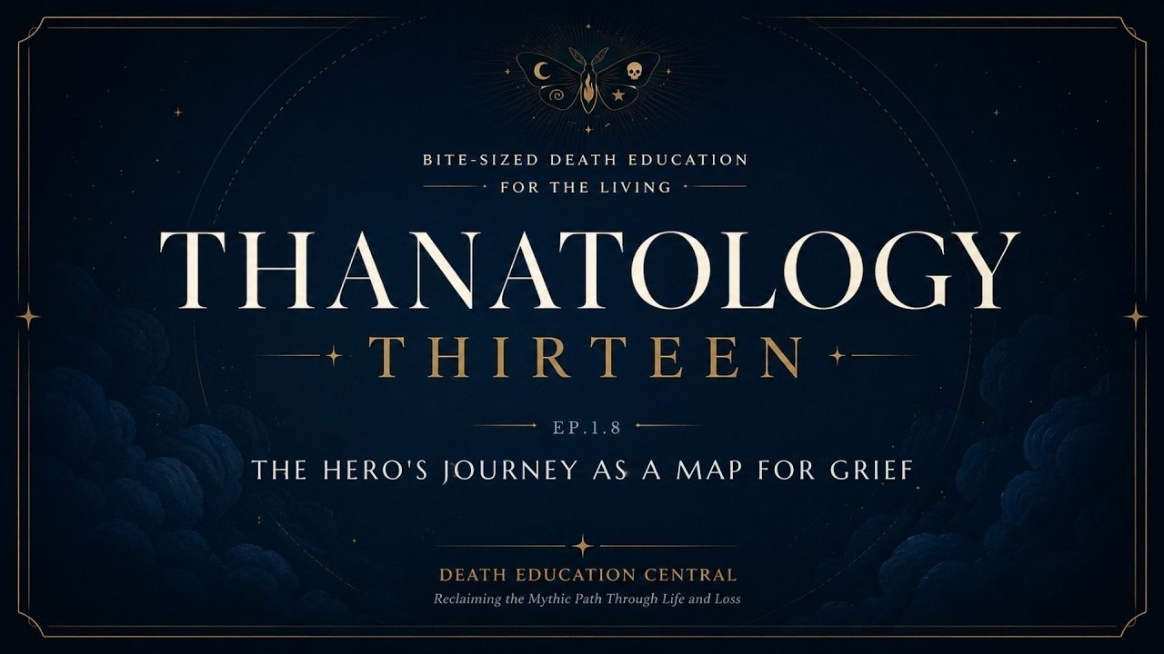 Thanatology 13 Ep. 1.8 - The Hero's Jorney as Map for Grief - The Journey We Never Asked For