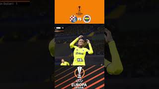 Dinomo Zagrep Fenerbahçe Avrupa Ligi #shorts #uel #fenerbahçe #pes2021 #eafc26 #futbol