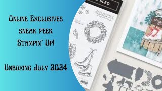 Stampin Up! Online Exclusives sneak peek [Pixels & PaperCrafts]