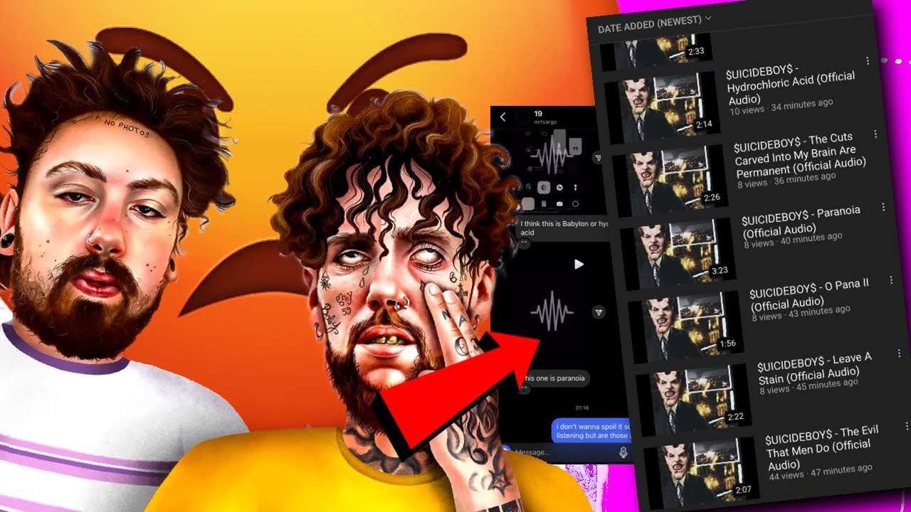 UICIDEBOY NEW ALBUM TRACKLIST!? YouTube