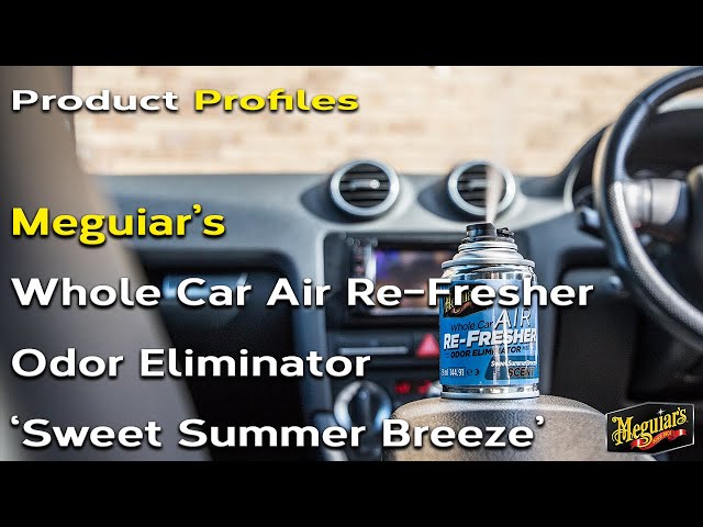 Meguiar's Whole Car Air Re-fresher Odor Eliminator *Sweet Summer