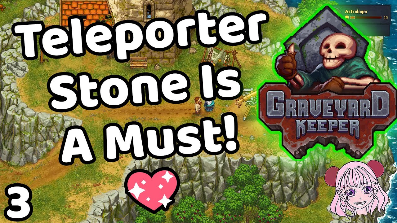 Graveyard Keeper Gameplay Teleportation Stone/Opened Church ep3