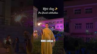 Diwali celebration at medical college ✨🎆🏥 #trending #diwali #collegelife #youtubeshorts