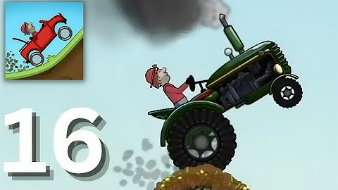 Hill Climb Racing - Gameplay Walkthrough Part 16 - Jeep (iOS, Android)