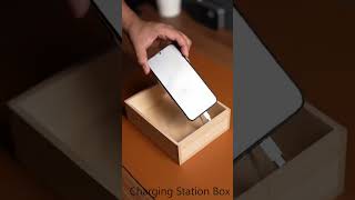 DIY Charging Station Box | Cable-Free Modern Tech Corner ✨📱