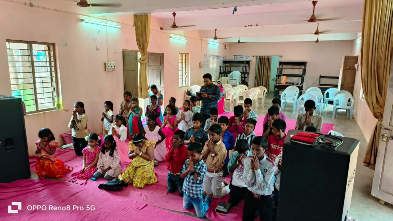 The Voice of God Church 1st day Children's Camp Nelloer