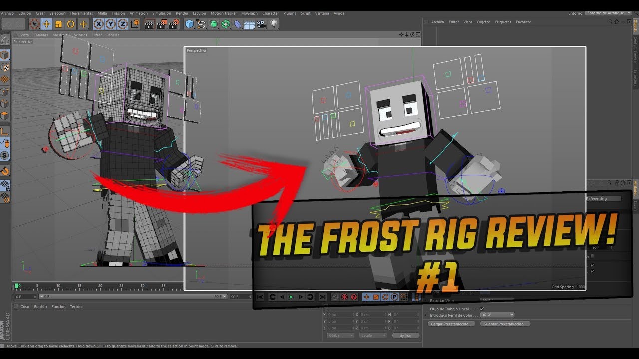 Frost Rig THEFROST RIG Minecraft C4D Review | Yerribrine - YouTube