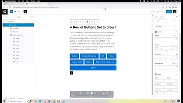 GenerateBlocks Building Rows and Grids of Buttons