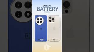 OnePlus 13 vs iPhone 16 Pro Max Battery Drain Test