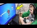 6 Year Old Kid Unlocking Deadpool MASK OFF Fortnite Skin & NEW Fortnite Challenge Find Easter EGGS!