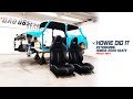 Howie Did It | Retrimming Honda S2000 seats #projectbinky