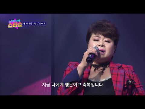 내하나의사랑 최미옥 스카이뮤직스타쇼 실버아이tv-GMtv