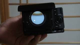 Collapsible LCD finder for SIGMA fp / fp L