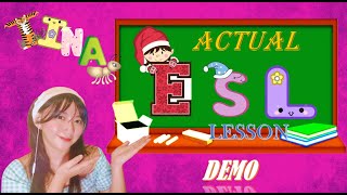 ACTUAL ESL DEMO LESSON 2022