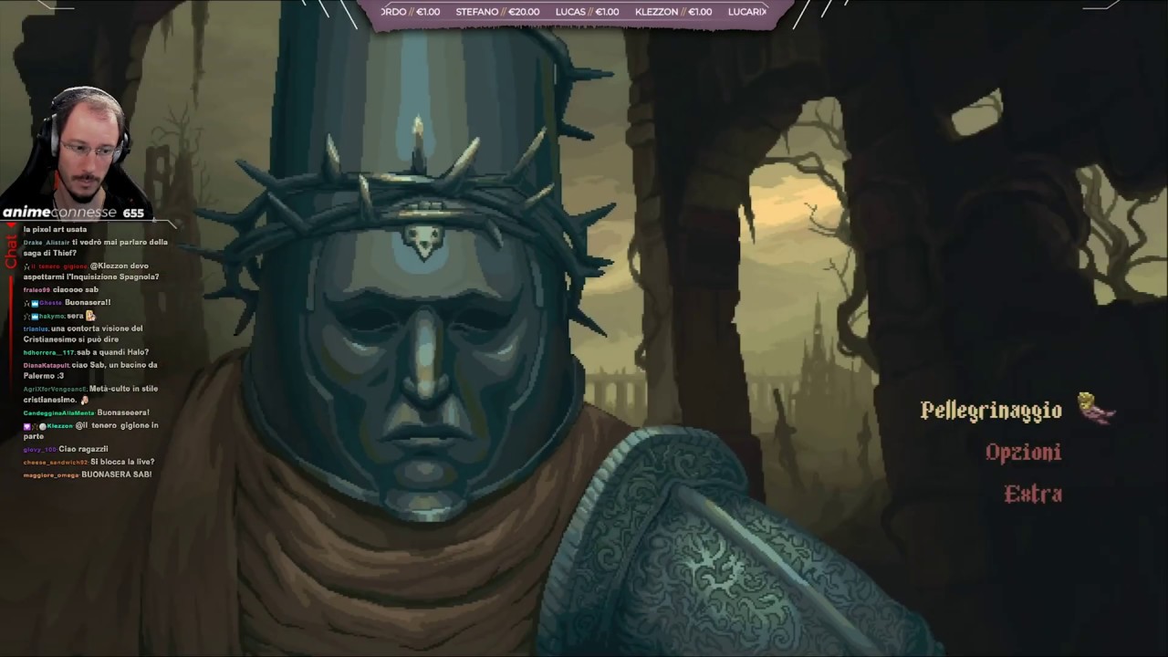 "Un Gameplay Blasfemo (il Mio)" - Blasphemous w/ Sabaku, Blind Run #1