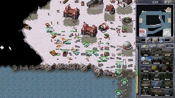 Red Alert Remastered-Mujalli Mod-Random+2 Hard AI VS 5 Hard AI "4 Corners (Bed Wars)"