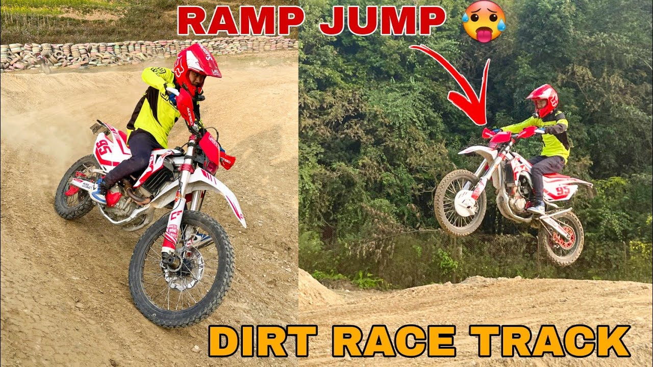 First Experience in Dirt Race Track ||  DIRT TEMPLE