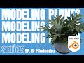 Creando una planta realista en Blender desde cero | Maceta, hojas y materiales Ep. 8