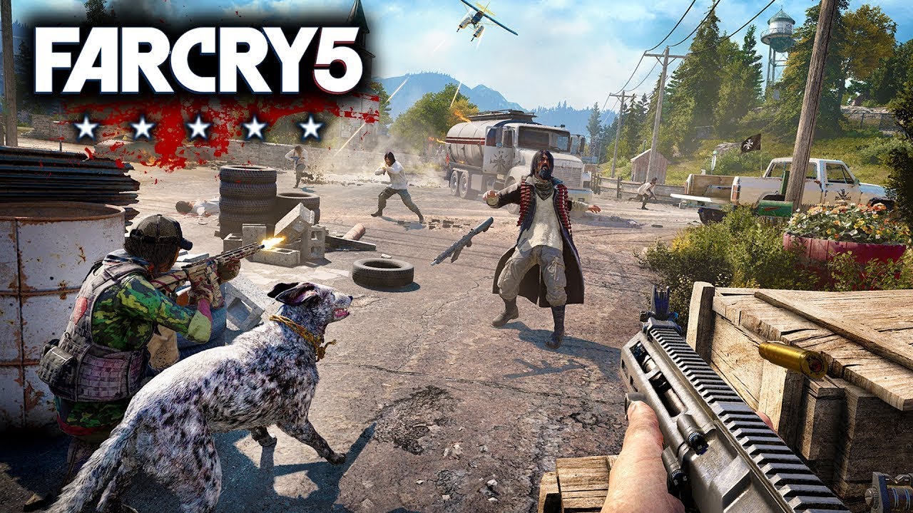 Far Cry 5 - Defend the gate - Hope County Jail - Epic Action