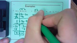 Unit 2 Lesson 4 Solving Multi-Step Equations Wealth