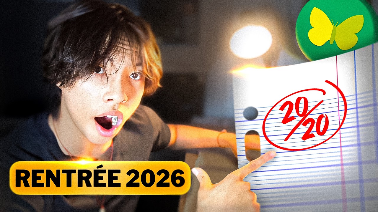 Fais ça, et tu seras PREMIER DE LA CLASSE à la rentrée scolaire (GUIDE ULTIME 2026)