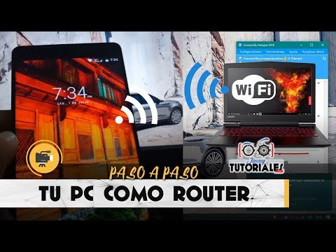 Cómo crear una Red Local Inalámbrica o WiFi Usando tu PC | En Windows 10, 7 , 8 y 8.1