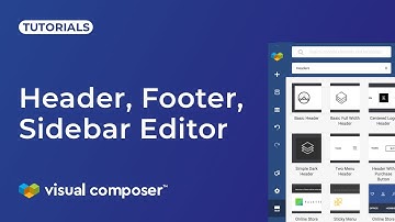 How to Make Custom Headers, Footers, and Sidebars in Visual Composer