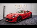 [2021] NEW Ferrari 812 GTS V12 Rosso Corsa Cuoio Walkaround by AURUM International [4K]