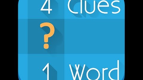 4 Clues 1 Word - Level 71-80 Answers