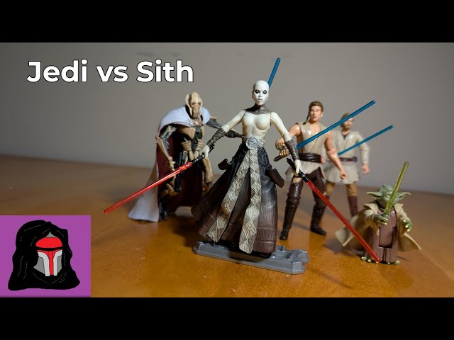 Jedi Vs Sith Battle Pack - Star Wars The Saga Collection Figure