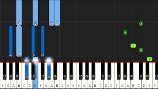 Ikson - Balance - Piano Tutorial / Piano Cover 🎹 - Synthesia