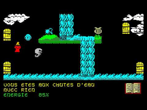 Thomson Jeu Sorcery – Jeu Vidéo Rétro Complet Pour Ordinateur Thomson