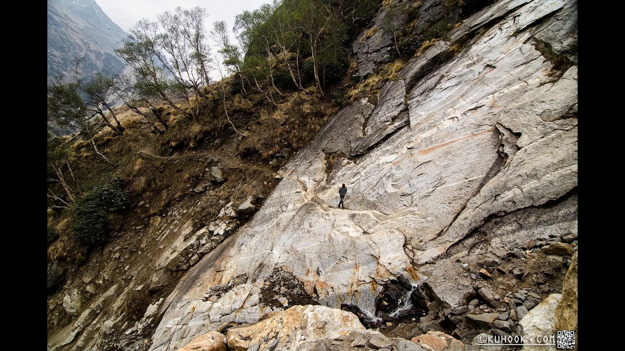 Spider wall crossing - Kedartal Trek
