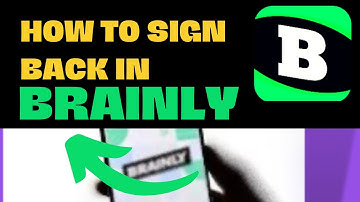 How To Sign In To Brainly  Account? Login Brainly Account | Brainly Tutorial