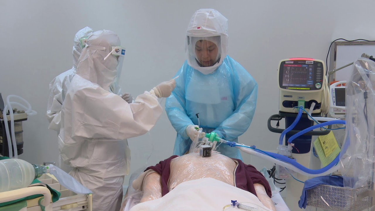 การใส่ท่อช่วยหายใจในเคส COVID-19 (New Version เพิ่ม Q&A)