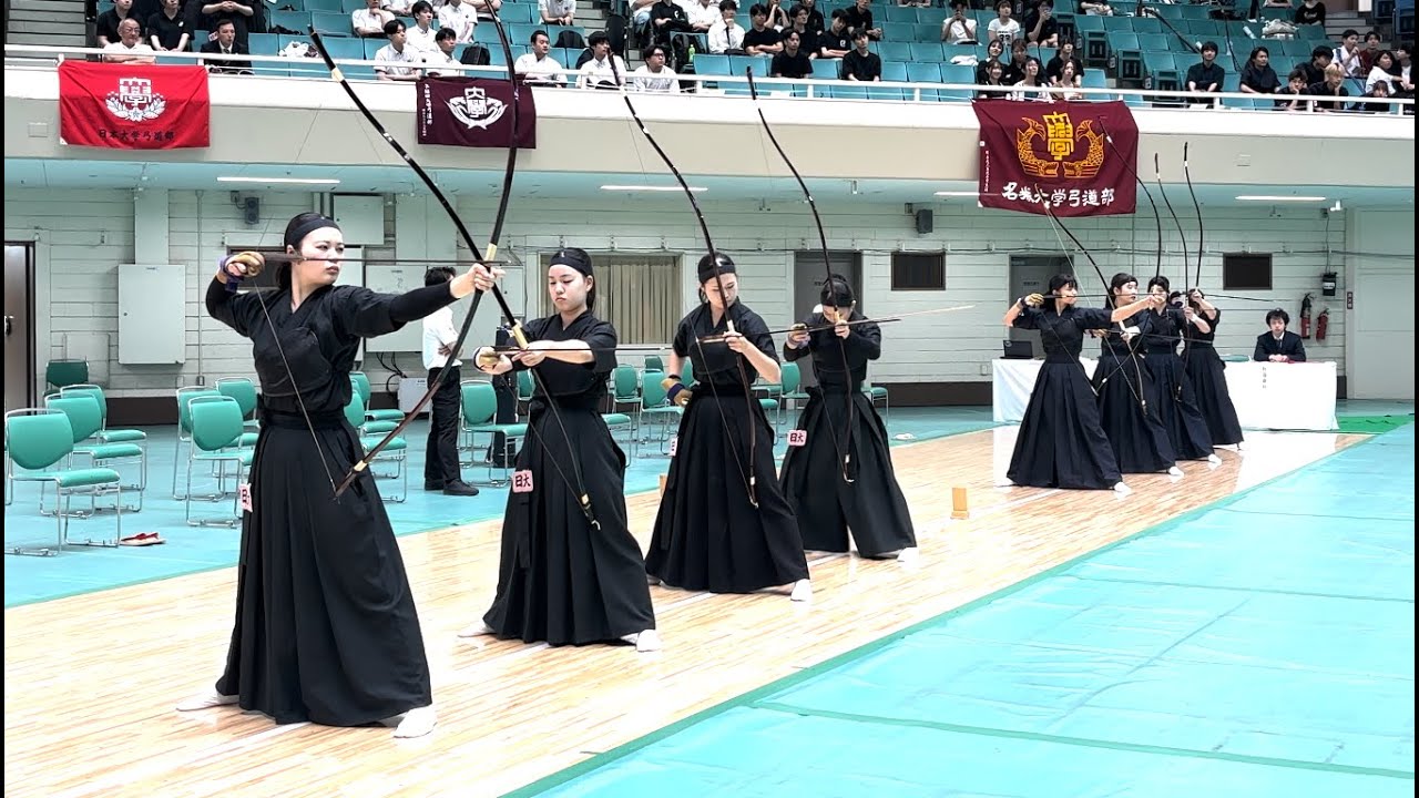 第73回全日本学生弓道選手権大会女子団体決勝戦 日本大学対桜美林大学