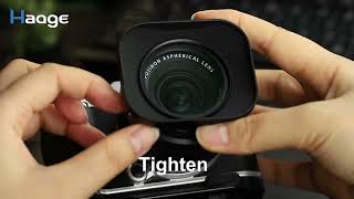 Haoge 39/43/46/49/52mm Square Metal Lens Hood for Fujifilm L Haoge 39/43/46/49/52mm Square Metal Lens Hood for Fujifilm L