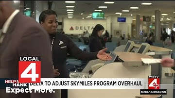 Delta Airlines to adjust Skymiles program overhaul nationwide