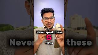 Never speak these 5 things #shorts #bible #jesus #jameschristober #tamilchristian #trending #facts