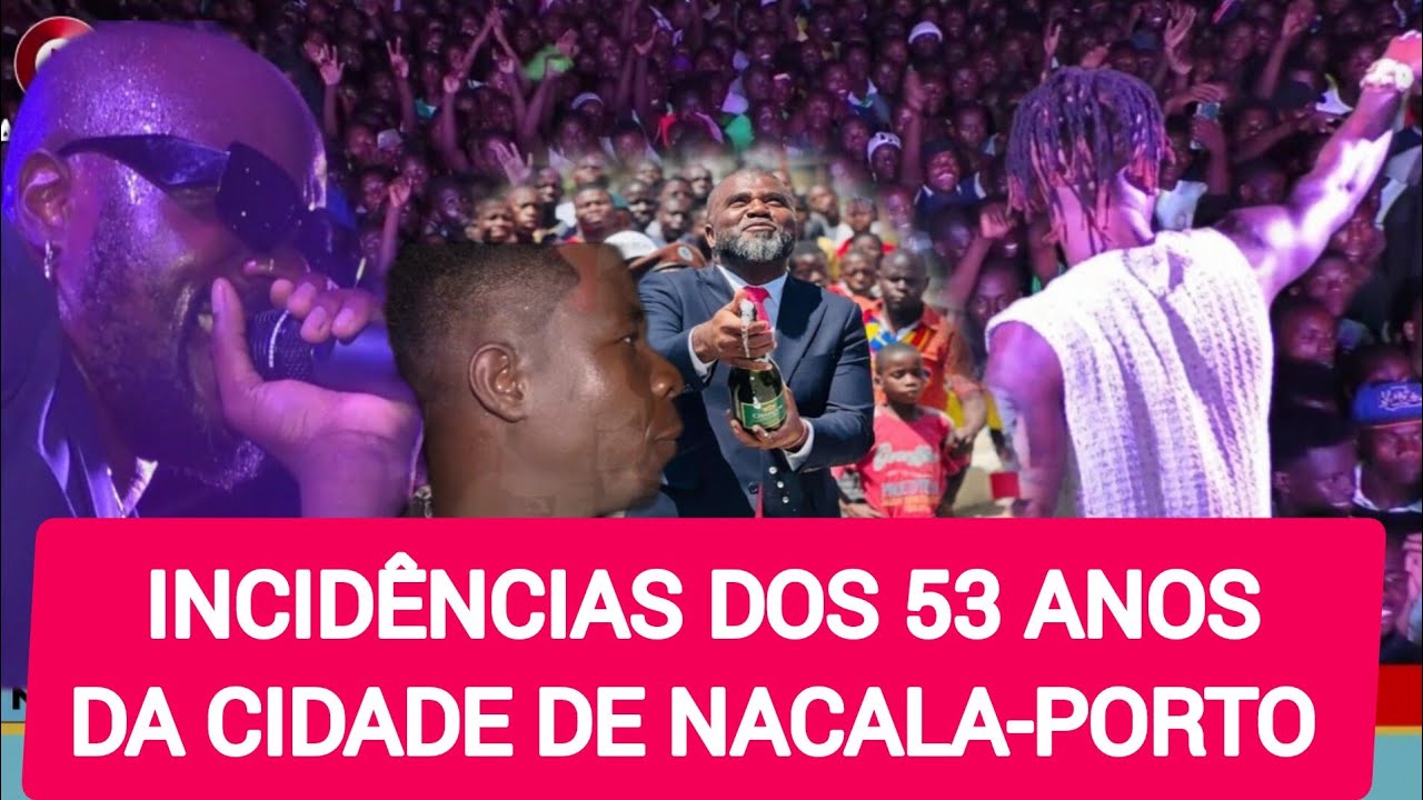 🔴🔴🔥SABOTAGEM AO MÚSICO ANACONDA LEVA O ESPECTÁCULO DOS 53 ANOS DE NACALA A TERMINAR EM CAOS