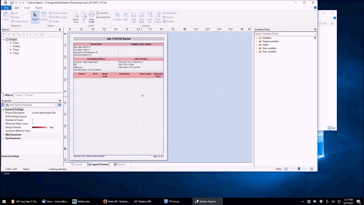 Customizing Precision on Router Report - YouTube