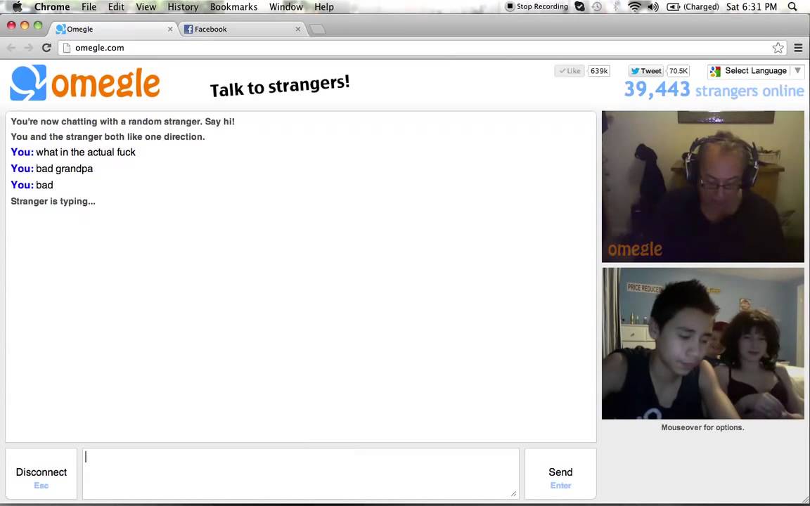 Stickam Omegle Kids Video