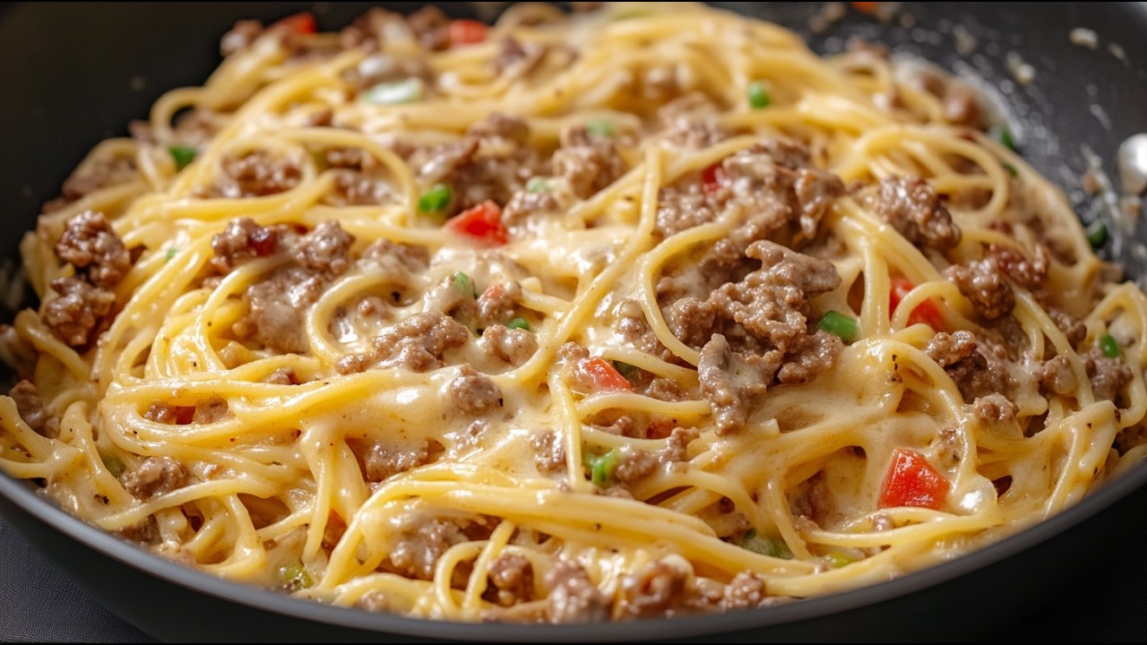 Невероятно вкусные спагетти за 15 минут! Простой и вкусный рецепт пасты на ужин!