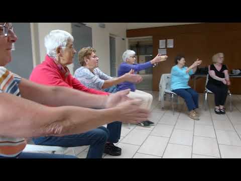 French Cancan En Position Assise Séniors Talmas 2019 