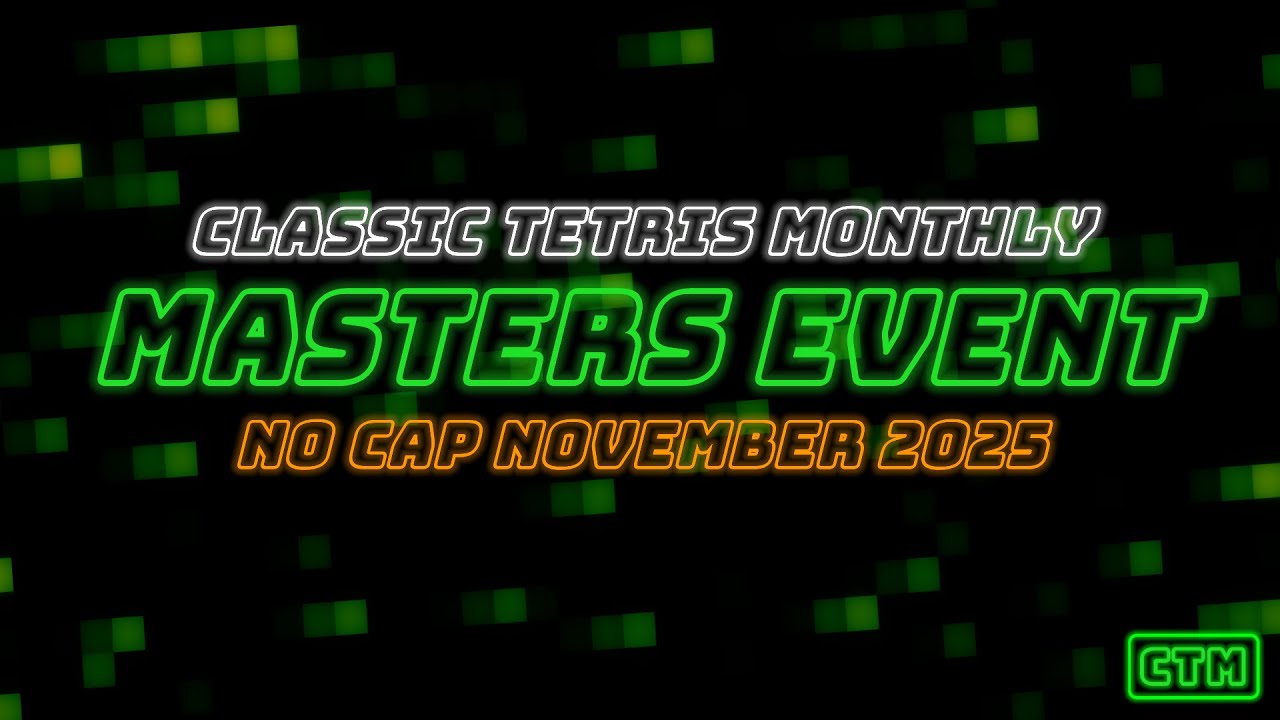 NO CAP '25 TOP 16 | DOG COAL MYLES |  CLASSIC TETRIS MONTHLY