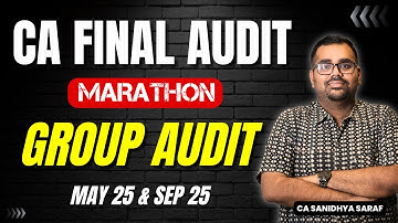 CA Final Group Audit Revision with ICAI SM Questions