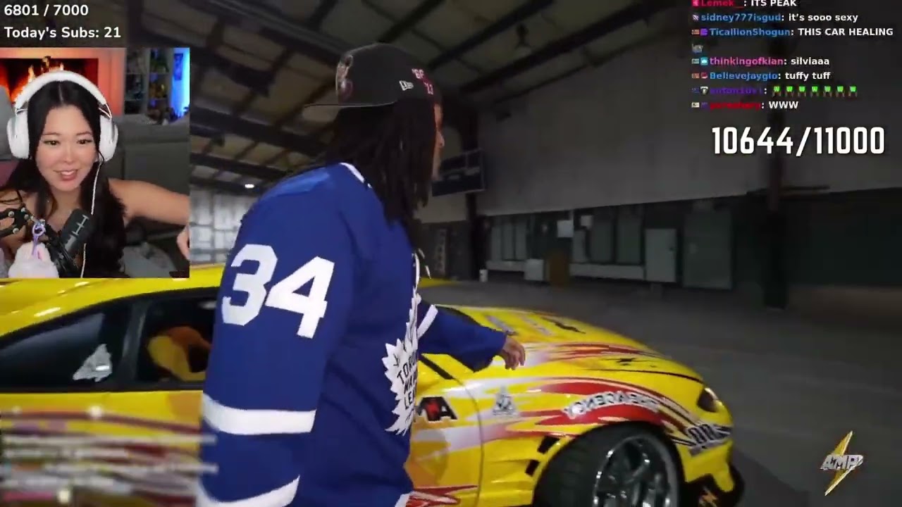 Emily reacts to Agent's New Drift car and wants to Drift it...