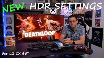Deathloop - NEW HDR ANALYSIS + NEW HDR SETTINGS - HGiG vs DTM - PS5 - Test on LG CX 65"