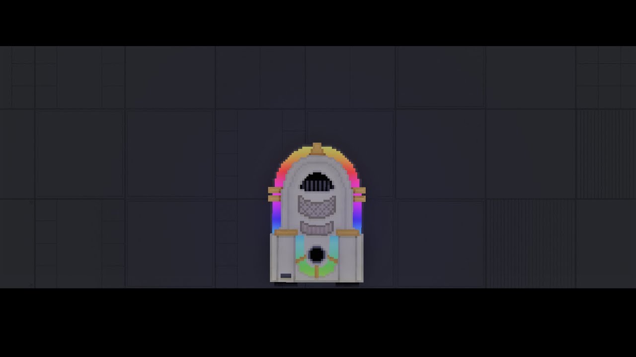 The "People Playground" trailer music but it's hooked to a generator.