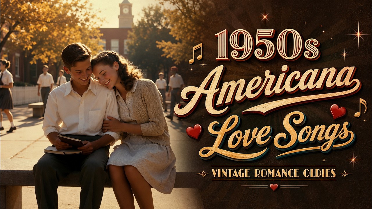 1950s America Doo-Wop Oldies Love Songs | Back to the 50s Chevy